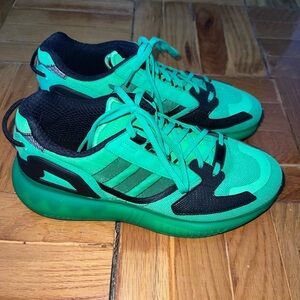Adidas Green ZX Sneakers size 8.5